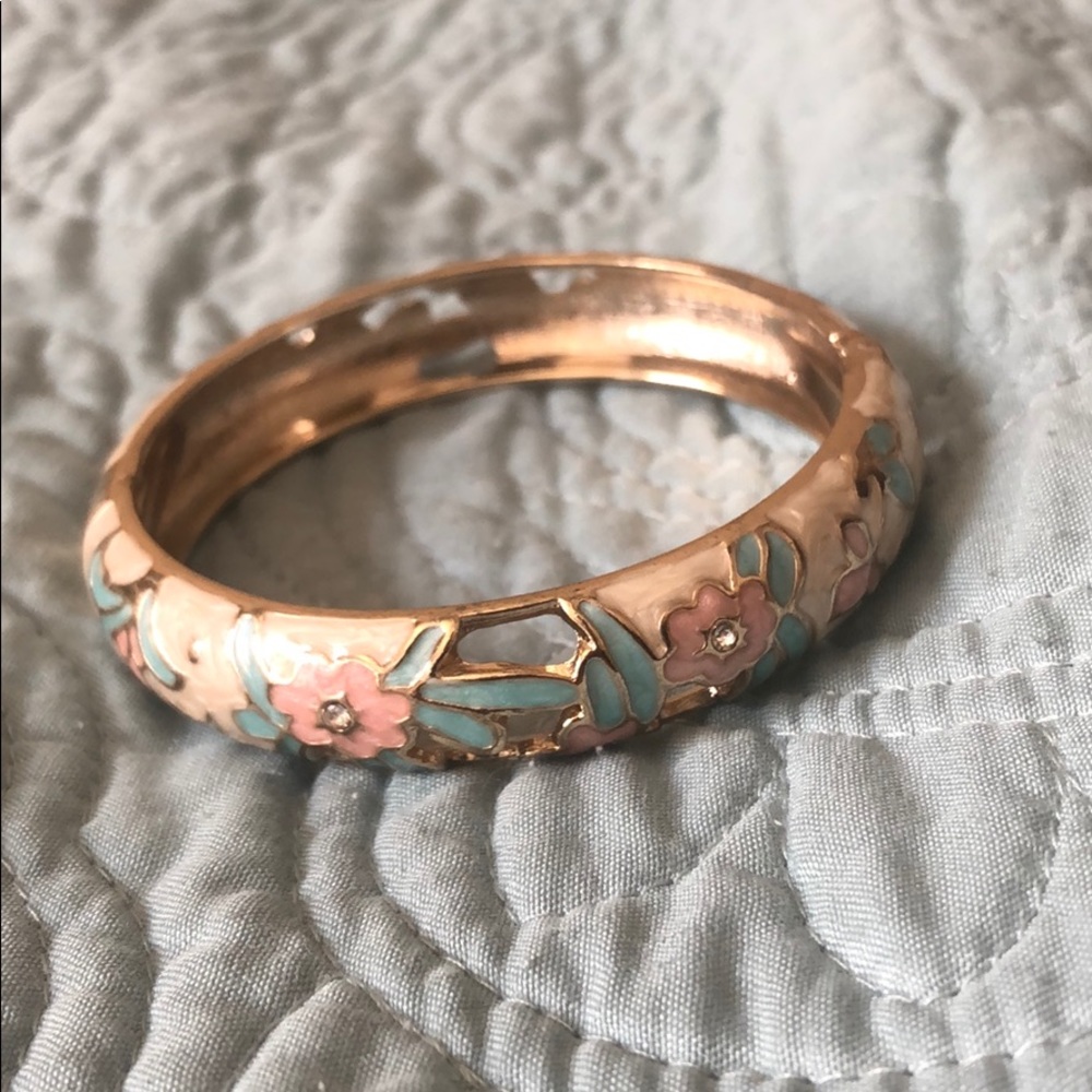 Spring Floral Bangle